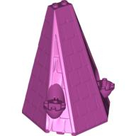 Lego střecha věže 6x8x9, purpurová (4288054, 4184894)